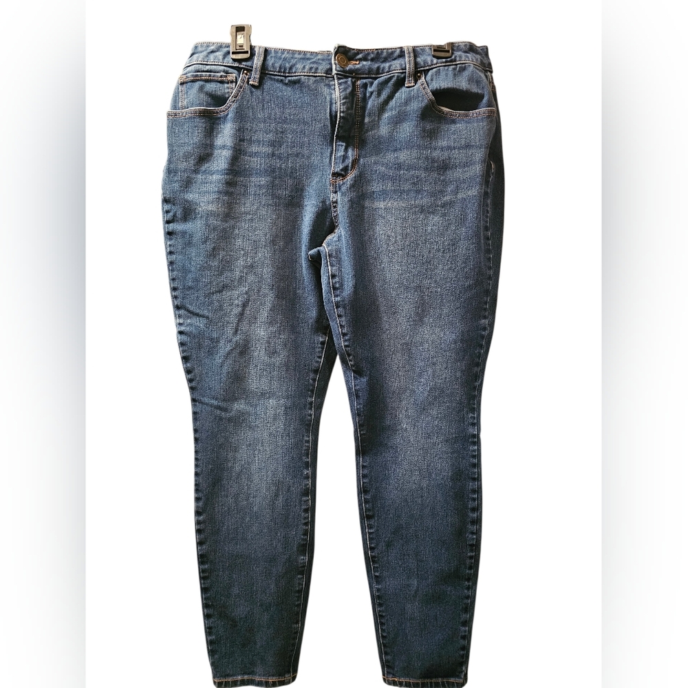 Time and Tru Dark Blue Skinny Jeans